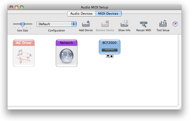 Midi Setup